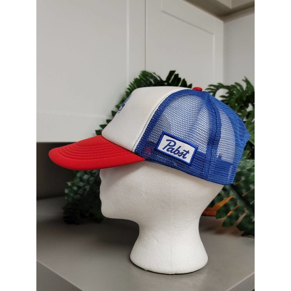 Pabst Blue Ribbon Beer Trucker Hat - Picture 3 of 5